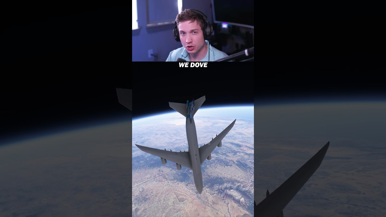 Максимальная скорость 747 на высоте 1 000 000 футов