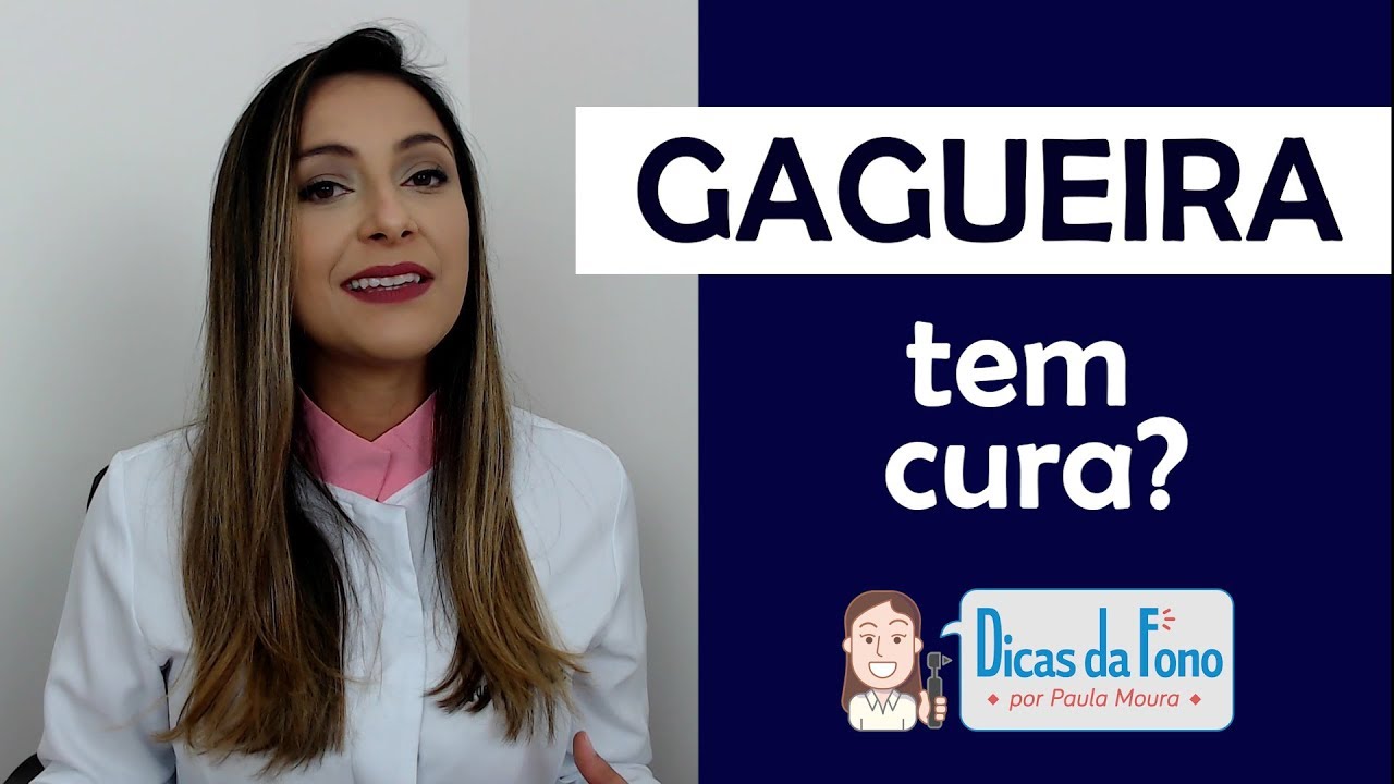 Gagueira tem CURA?