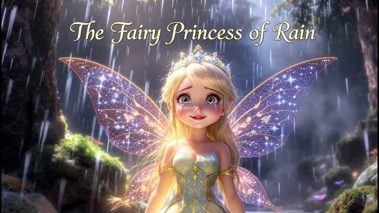 “The Fairy Princess of Rain” 🌧️🧚‍♀️✨