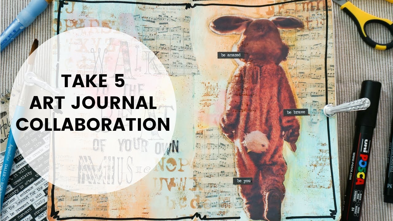 Take 5 Art Collaboration | Walk To The Beat Of Your Own Music