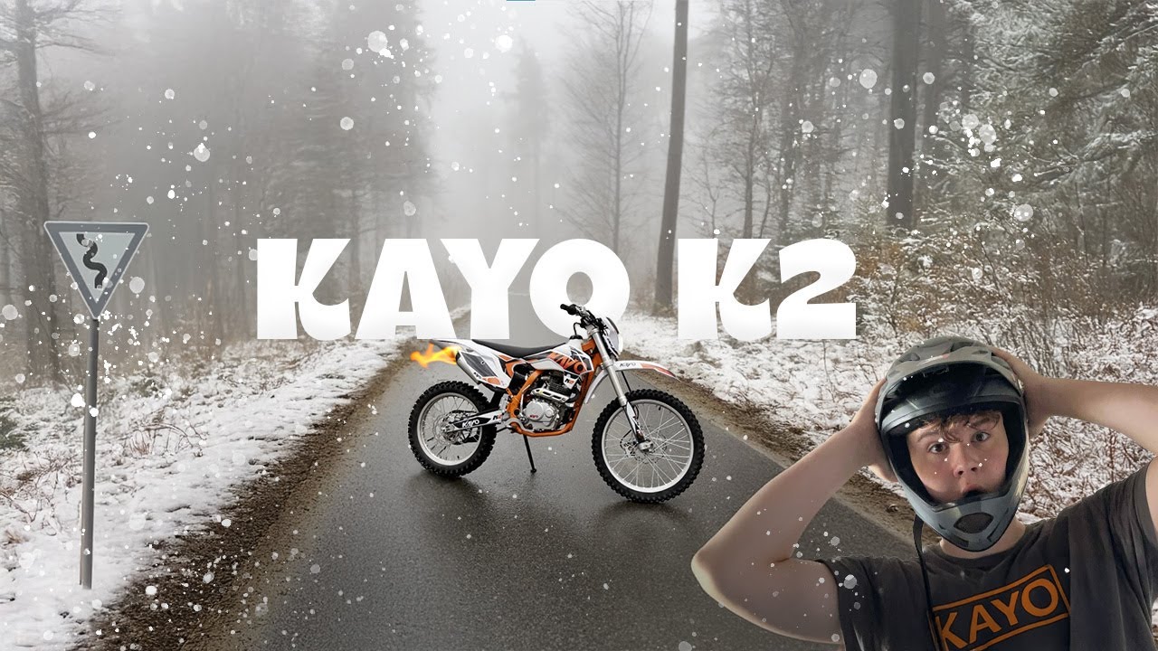 KAYO K2! 🔥 | Nowe Moto | Luźna jazda | Docieranie