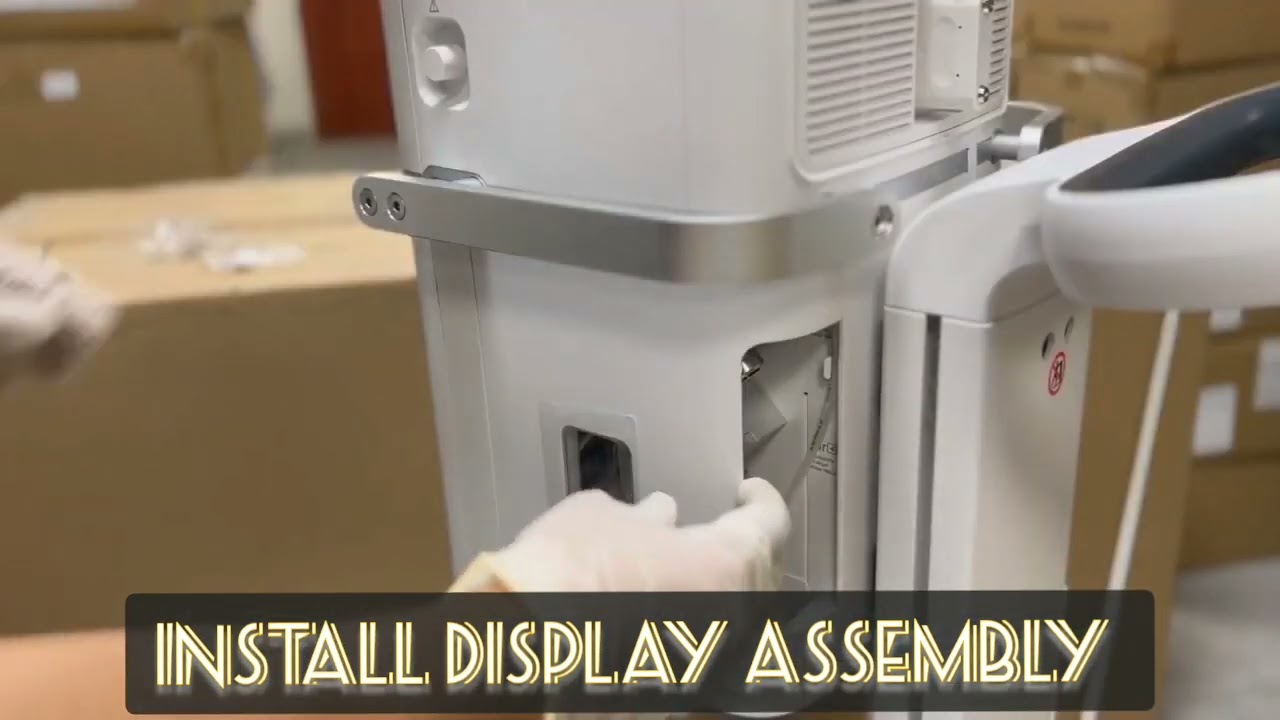 Mindray SV 600 Installation of Display Panel, Trolley, O2 sensor and Battery ! #Mindrayindia