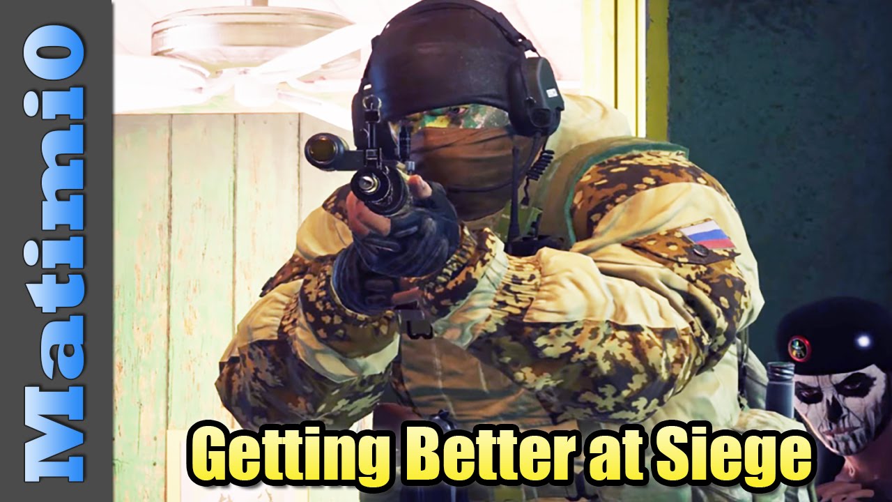 Getting Better at Rainbow Six Siege