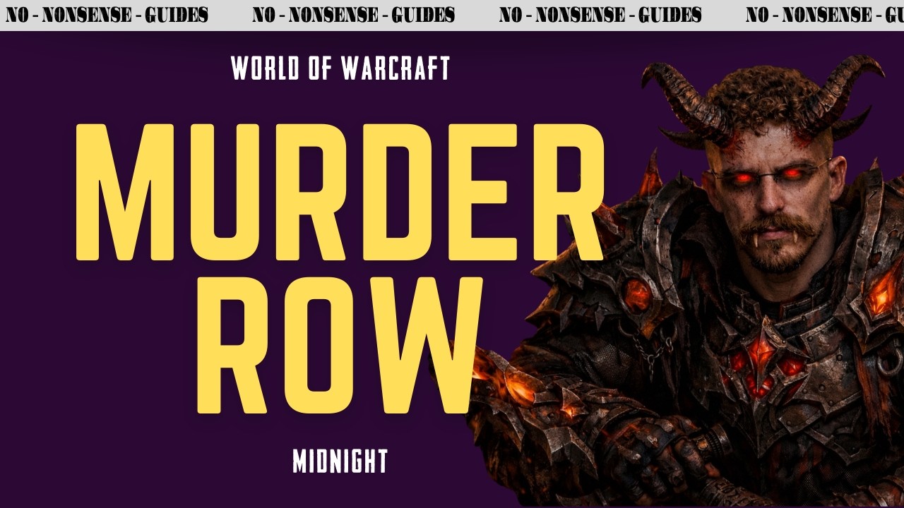 Murder Row Mythic Dungeon Walkthrough  No-Nonsense Guide - World of Warcraft