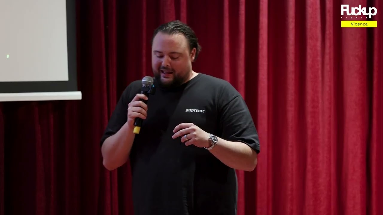 Giuseppe Ramonda | FuckupNights Vicenza VOL. XI