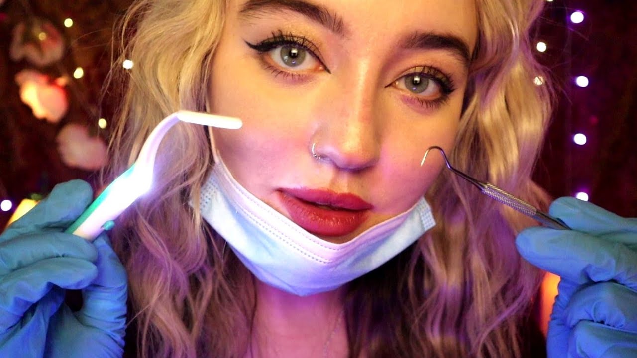ASMR Ролевая игра «Стоматолог» ~ Много чистки зубов!🦷🪥