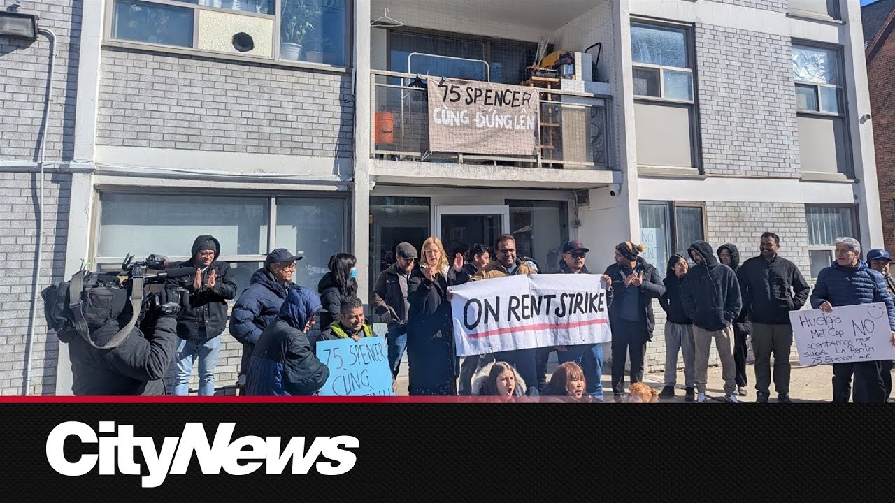 Parkdale apartment tenants stage rent strike against retroactive increase
