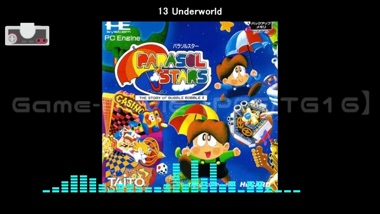 (PCE/TG16)パラソルスター/Parasol Stars: The Story of Bubble Bobble III-Soundtrack