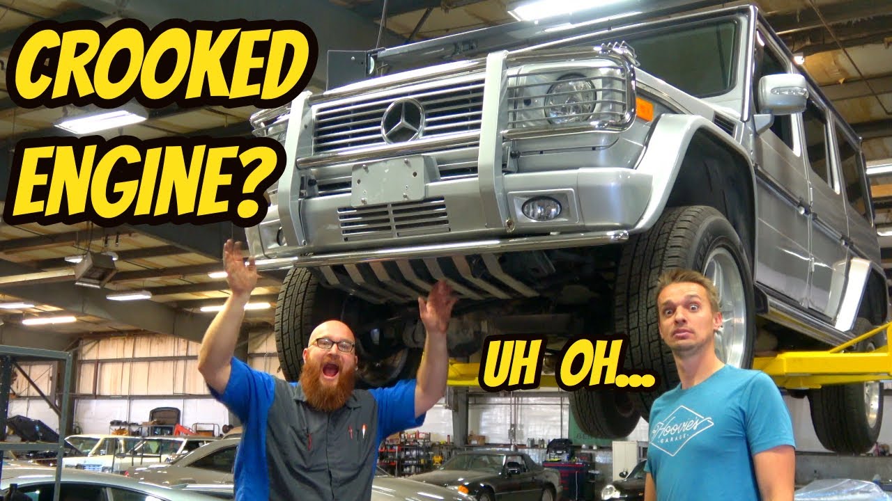 Everything That's Broken On The Cheapest Mercedes G55 AMG (CROOKED MOUNTED ENGINE???)