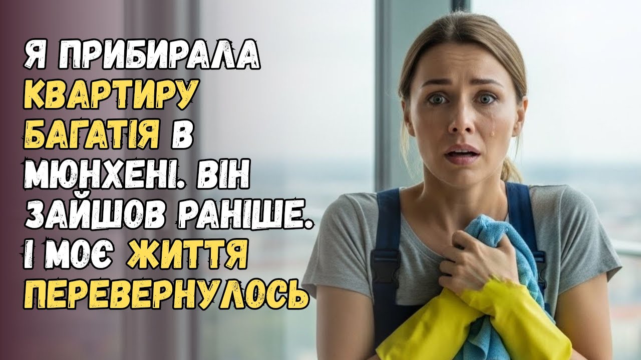 Я ПРИБИРАЛА КВАРТИРУ БАГАТІЯ В МЮНХЕНІ. ВІН ЗАЙШОВ РАНІШЕ. І МОЄ ЖИТТЯ ПЕРЕВЕРНУЛОСЬ