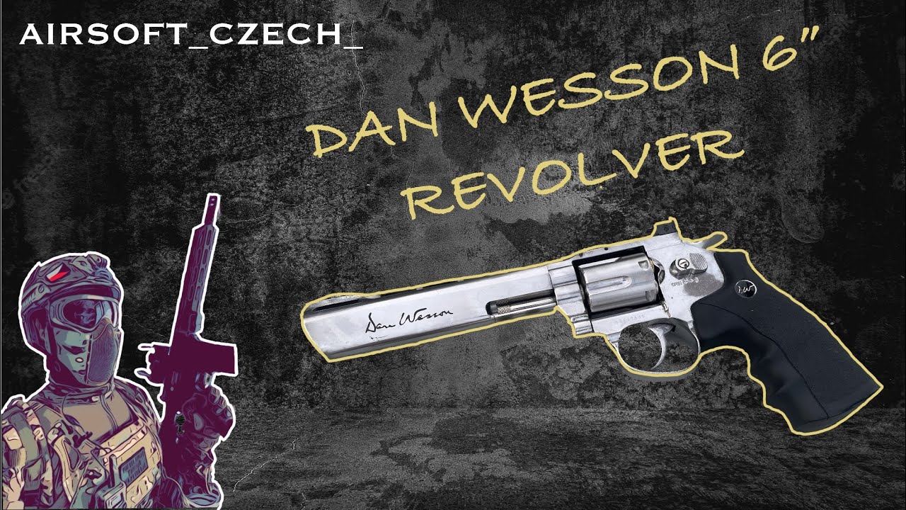 DAN WESSON 6” ASG | AIRSOFT RECENZE | CZ