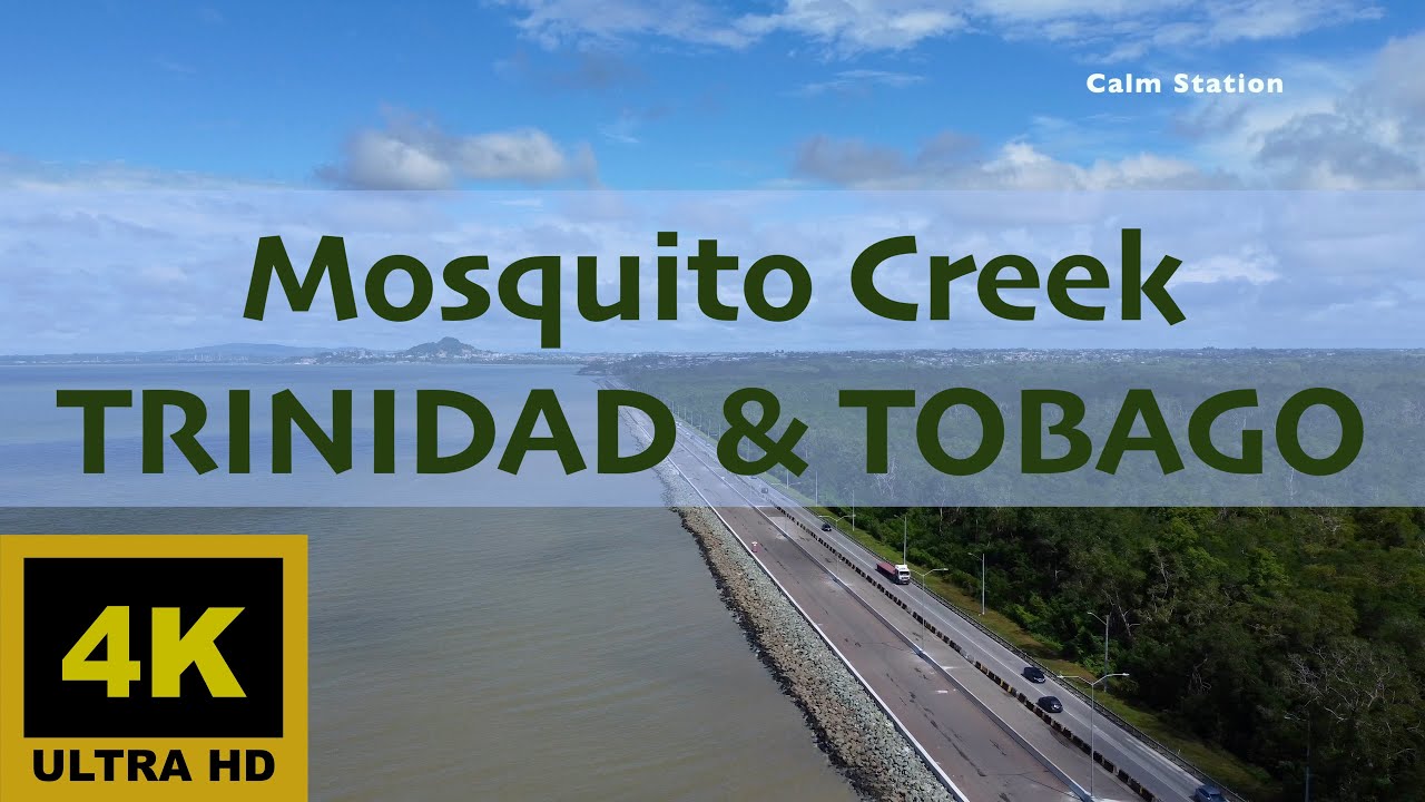 MOSQUITO CREEK | TRINIDAD AND TOBAGO | 4K DRONE VIDEO.