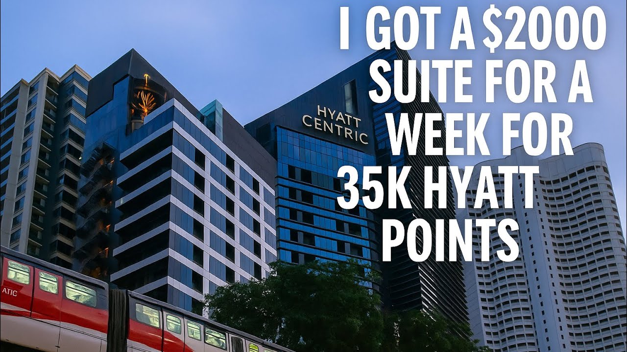 Hyatt Centric Kuala Lumpur Suite Tour | 35,000 Points for 7 Nights!