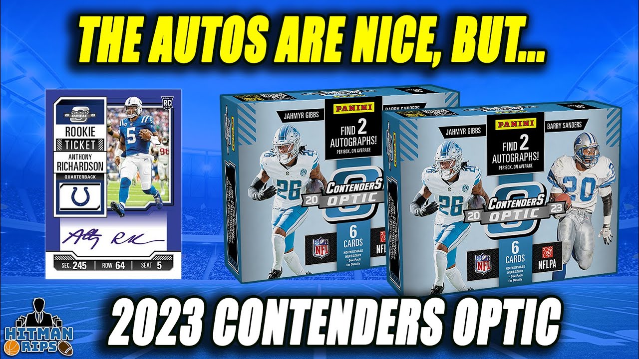 THE AUTOS ARE NICE, BUT... 2023 Contenders Optic Football Hobby Box!