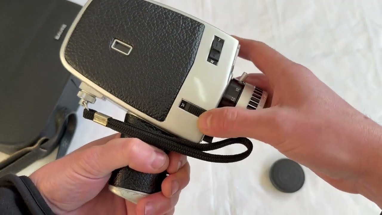 Bauer C 1 M super 8 camera film testing + loading film | For sale + free WW shipping