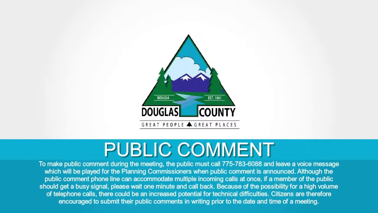 Douglas County Planning Commission | November 17, 2020