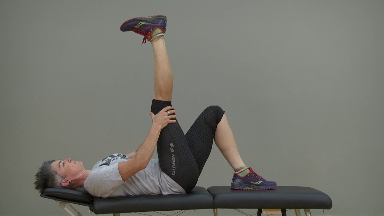 Hamstring stretch