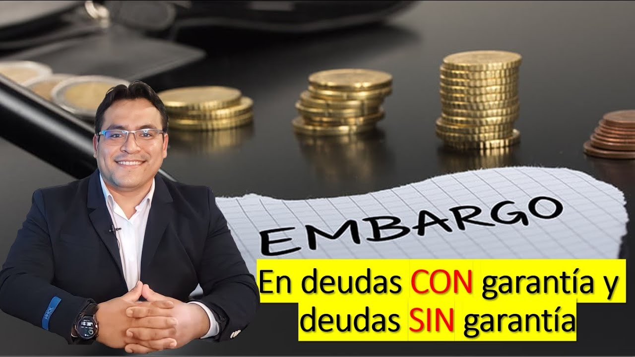 Porqué tipo de DEUDAS el banco puede EMBARGAR