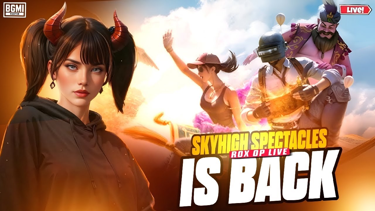 AAJAO SAB RUSH KAREIN 😈 | OLD MOD IS BACK | ROX OP LIVE #bgmi #pubg #live