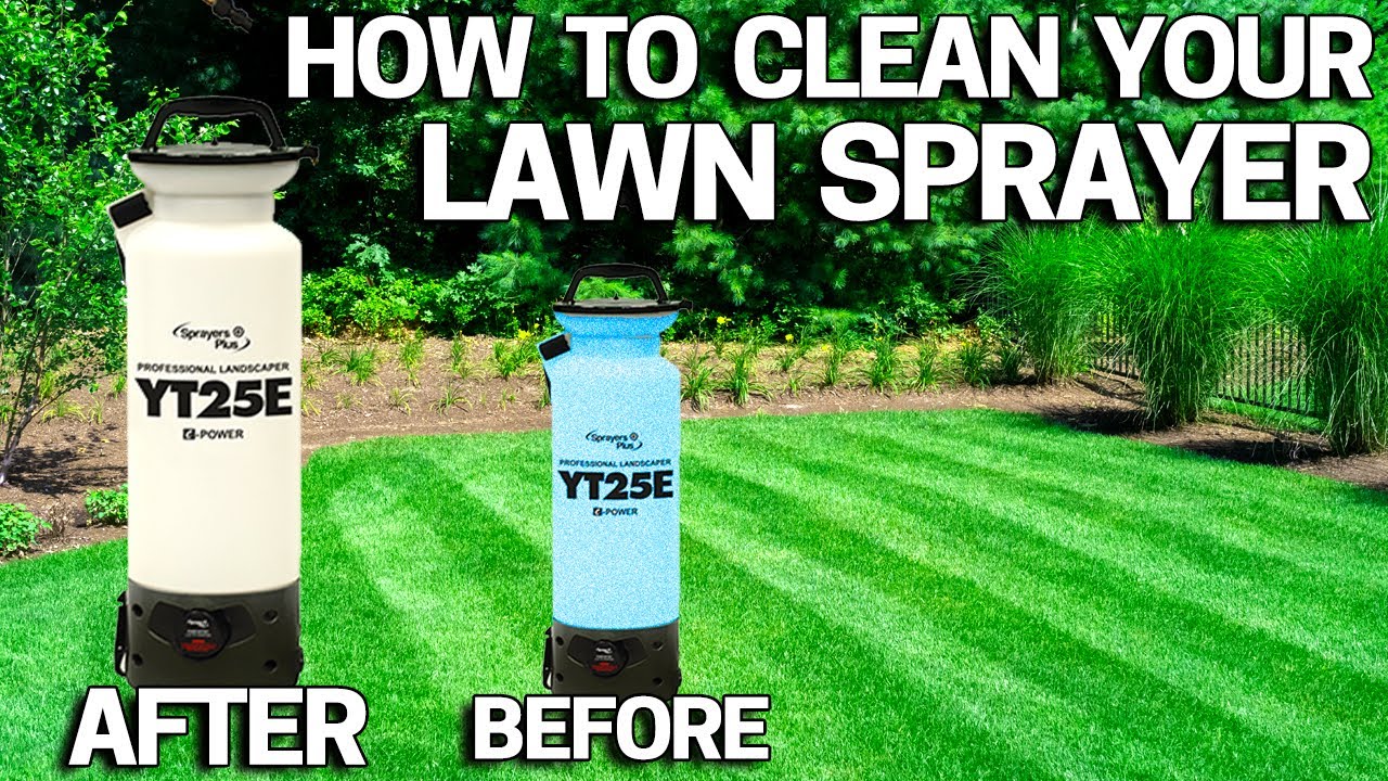 How to Clean Lawn Sprayers Correctly + Make them LAST Forever