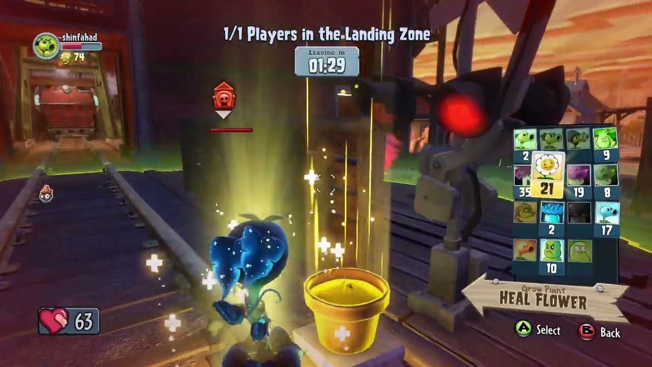 يلا نلعب  plants vs zombies garden warfare #1