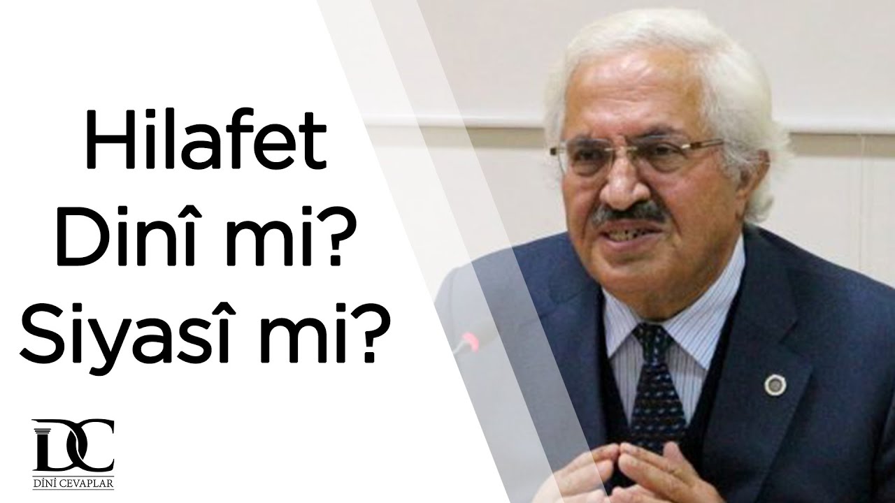 Hilafet dinî bir kurum mudur? | Prof. Dr. Ahmet Akbulut