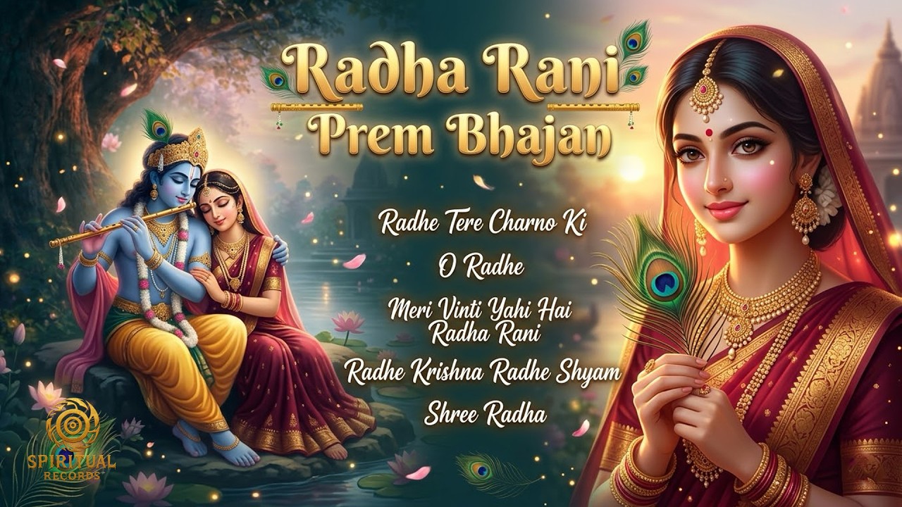 Radha Rani Prem Bhajan 🌸 | Heart Touching Radha Bhakti Songs | Peaceful Devotional Music | 4K