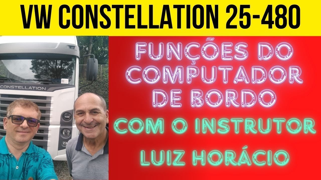 VW 25-480 Euro 6 - Computador de bordo - Instrutor Luiz Horácio