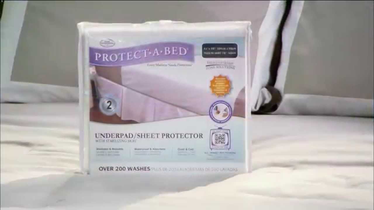 Washable Cotton Terry Incontinence Pad Or Sheet Protector by Protect-A-Bed