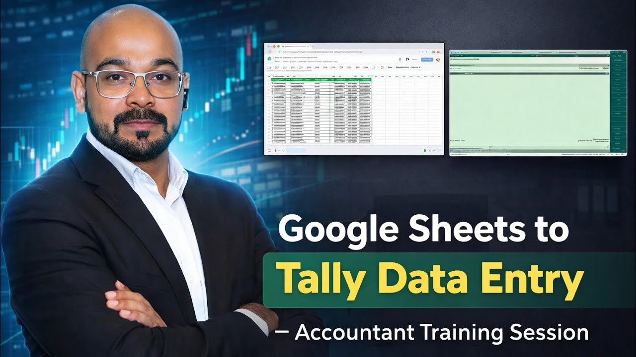 Data Entry Training for Accountants Using Google Sheets
