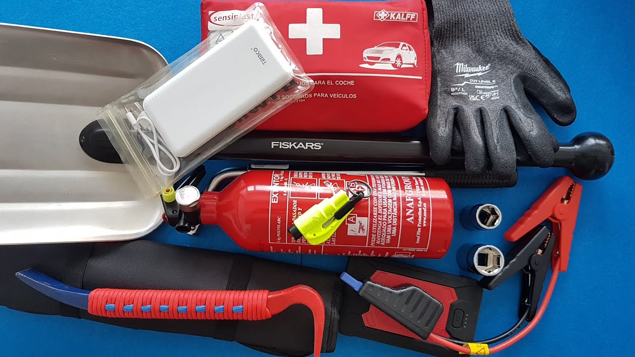 Kit de emergencias para el vehículo: Prepararse para lo imprevisible.