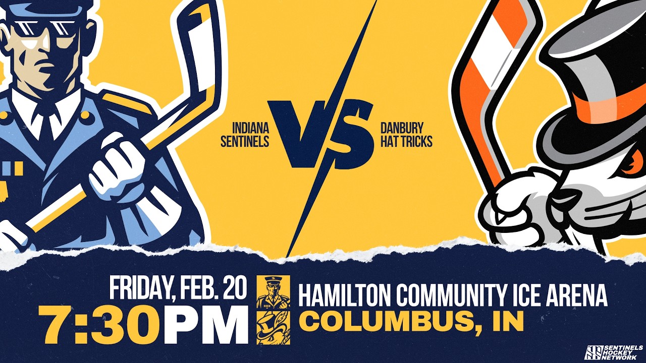 Indiana Sentinels VS Danbury Hat Tricks 2/20
