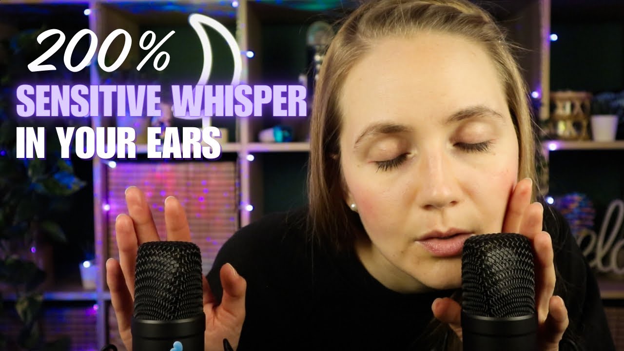 ASMR 200% Sensitive Whisper You Can FEEL in Your Ears