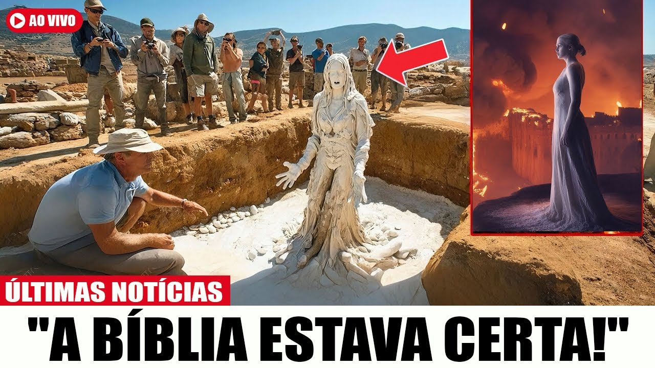 Arqueologia ENCONTROU a esposa de Ló?! História Bíblica Confirmada!
