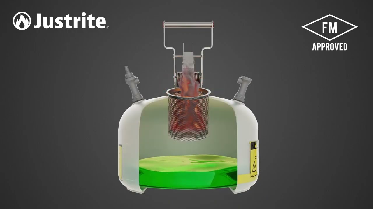 Justrite HPLC Waste Containers | Safe & Compliant Disposal
