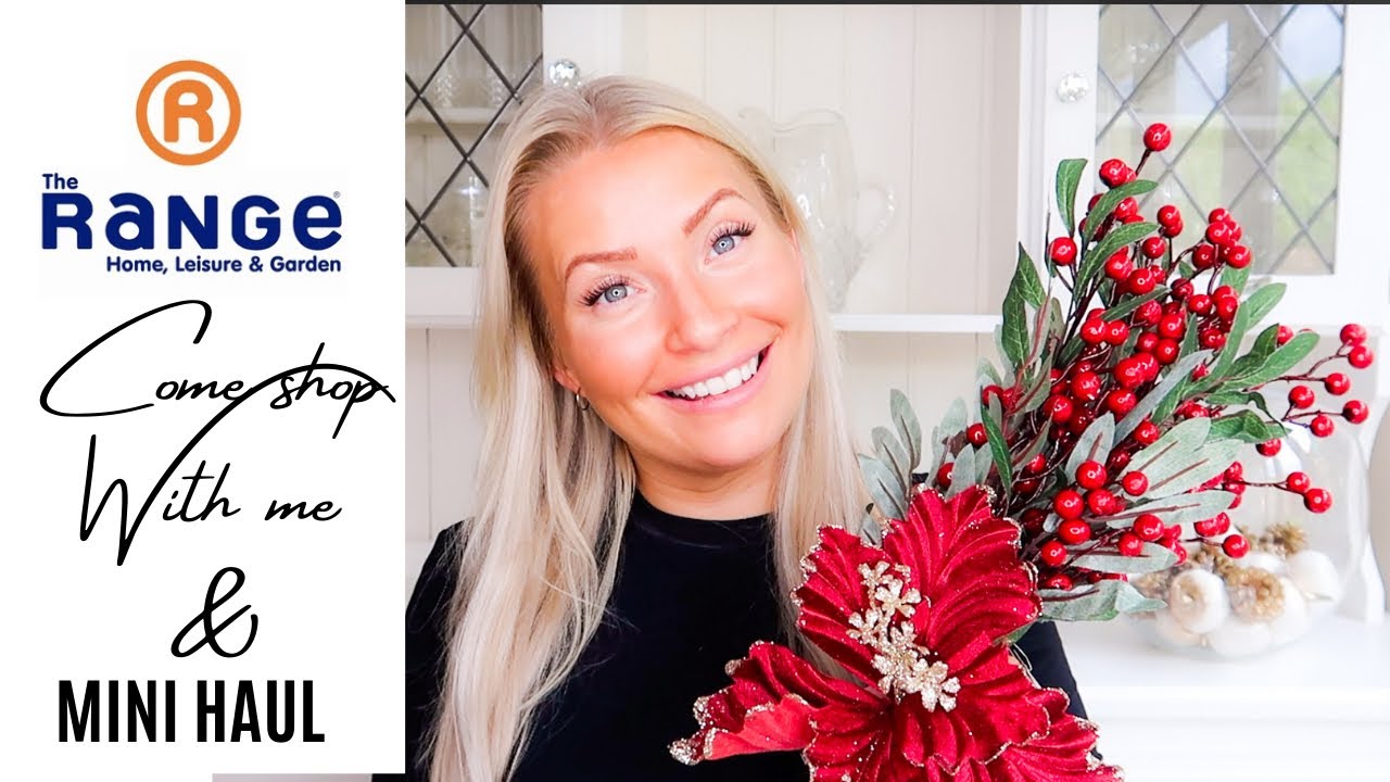 CHRISTMAS COME SHOP WITH ME AT THE RANGE | GRAB A COSTA | BEING MRS DUDLEY