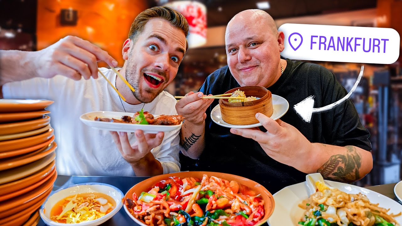 Bernd zeigt mir seine Lieblingserstaurants in Frankfurt 🤤