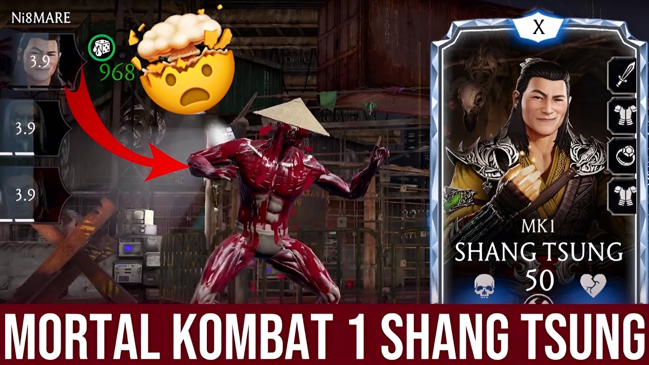 Mortal Kombat 1 Shang Tusng Fusion X FW Gameplay Review MK Mobile |🔥Totally Different experience☠️