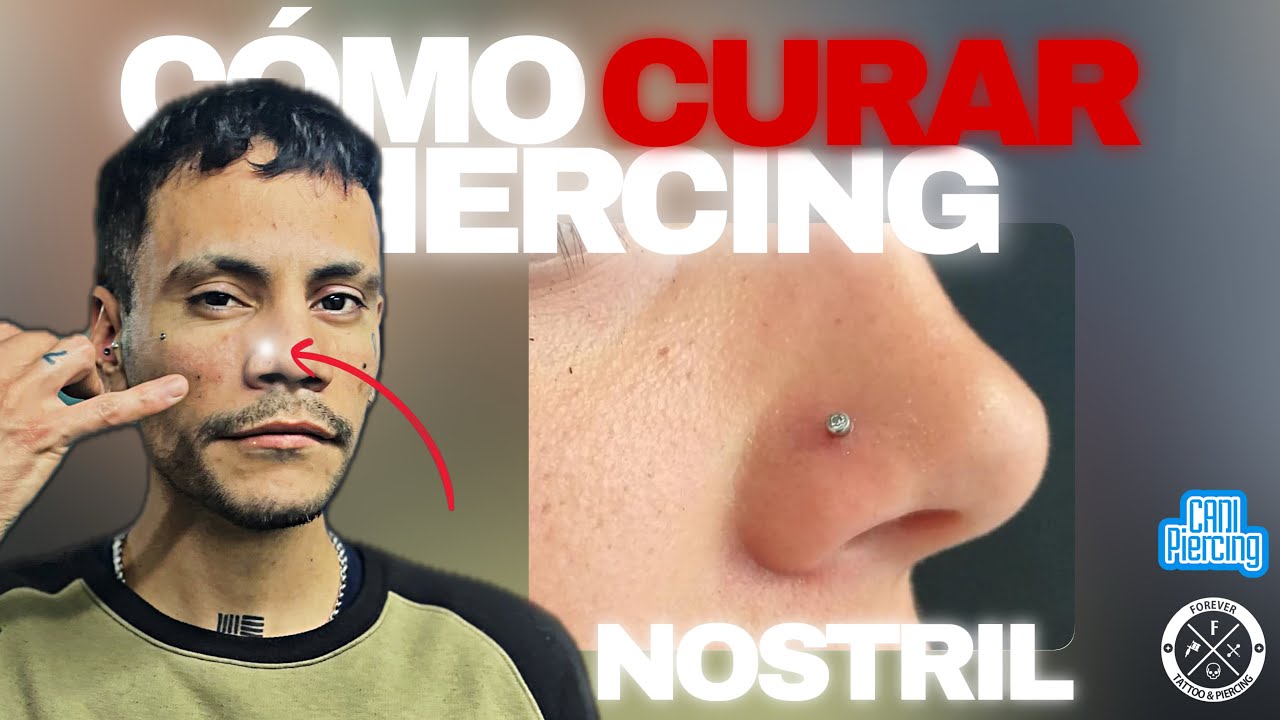 C&Oacute;MO CUIDAR, LIMPIAR Y CURAR TU PIERCING NOSTRIL (PIERCING DE NARIZ) + tips + limpieza
