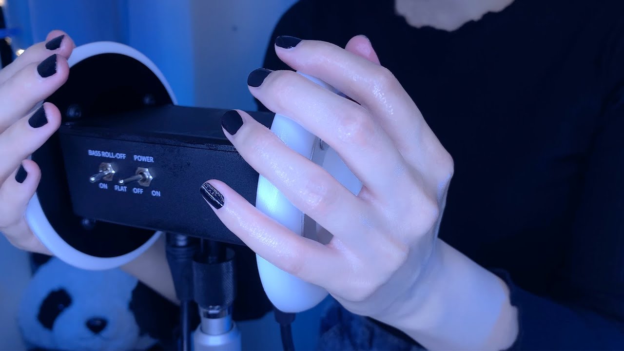 ASMR Brain Melting Vaseline Ear Massage for Deep Sleep 😪 3Dio, whispering / 耳マッサージ