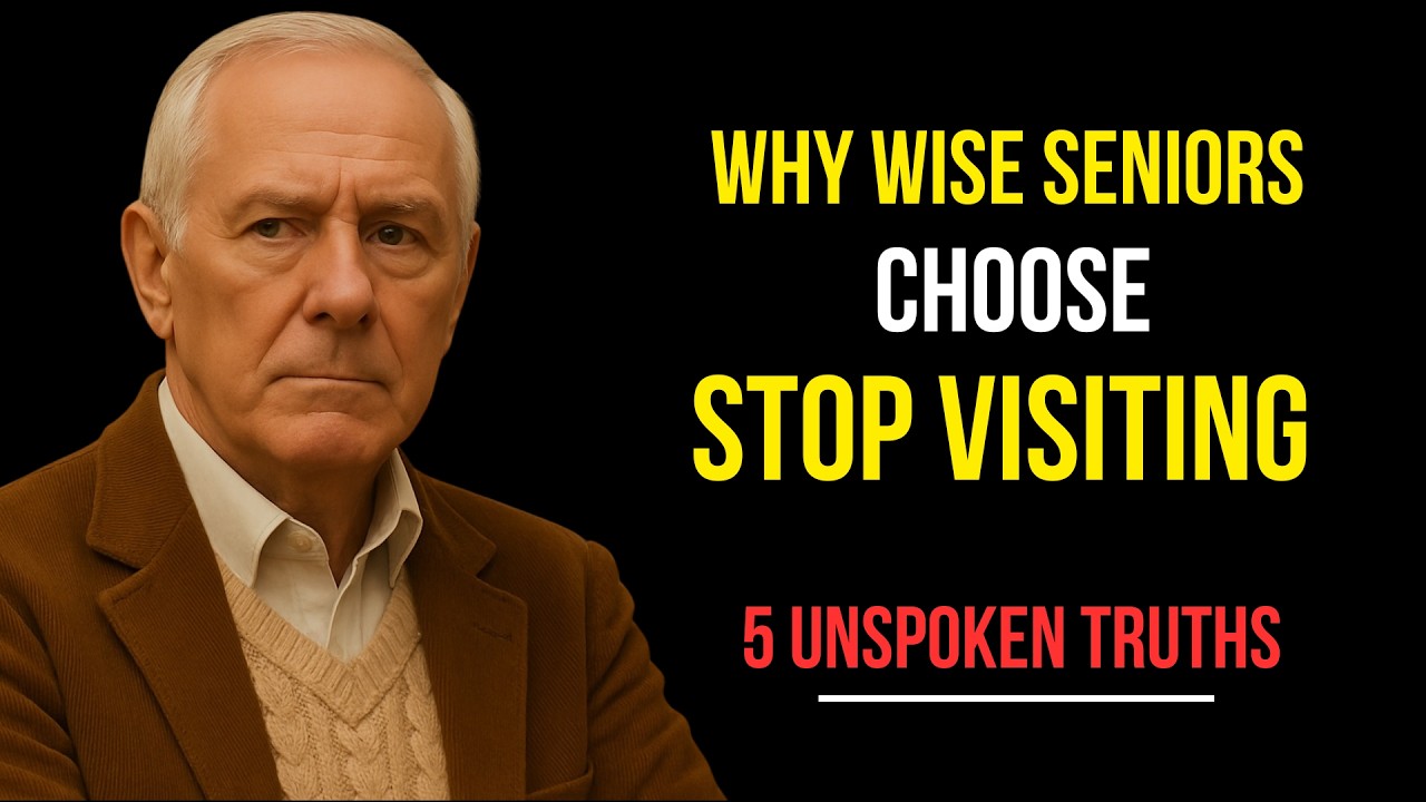 5 Unspoken Truths: Why Wise Seniors Choose to STOP Visiting People