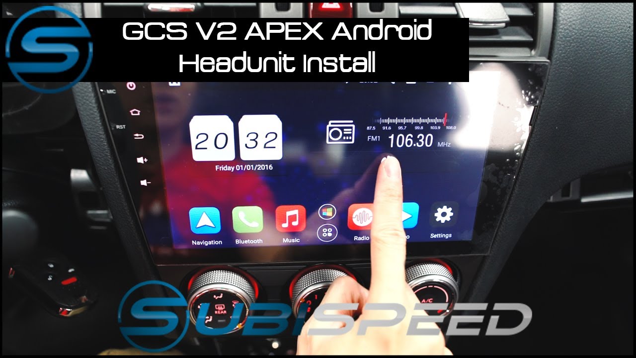 Subispeed - GCS V2 APEX Android Headunit Install