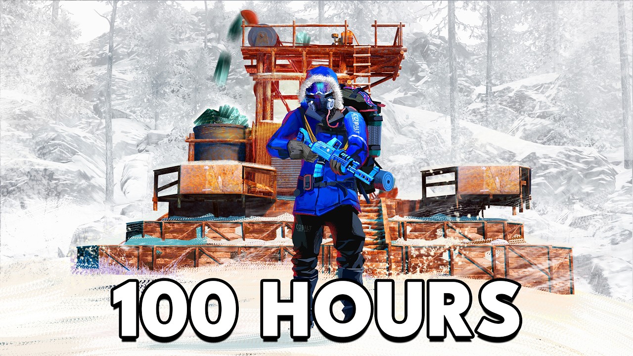 I Survived 100 Hours Solo at HQM Quarry