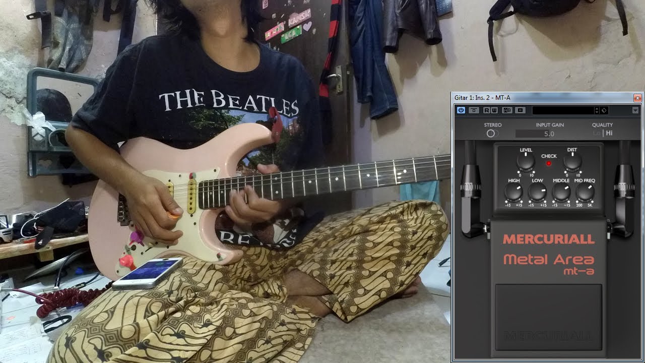 MERCURIALL METAL AREA MT-A - BOSS&reg; METAL ZONE MT-2&trade;