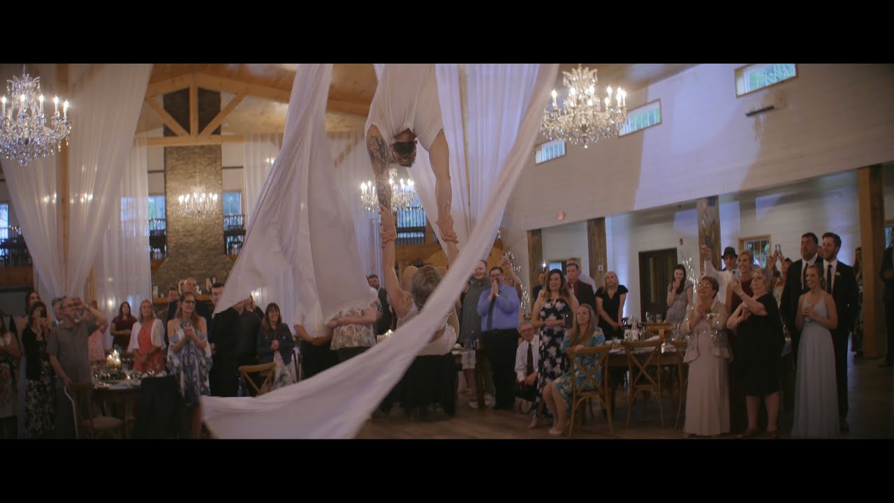 Best Wedding First Dance Ever - I can't believe she got me to do this!
