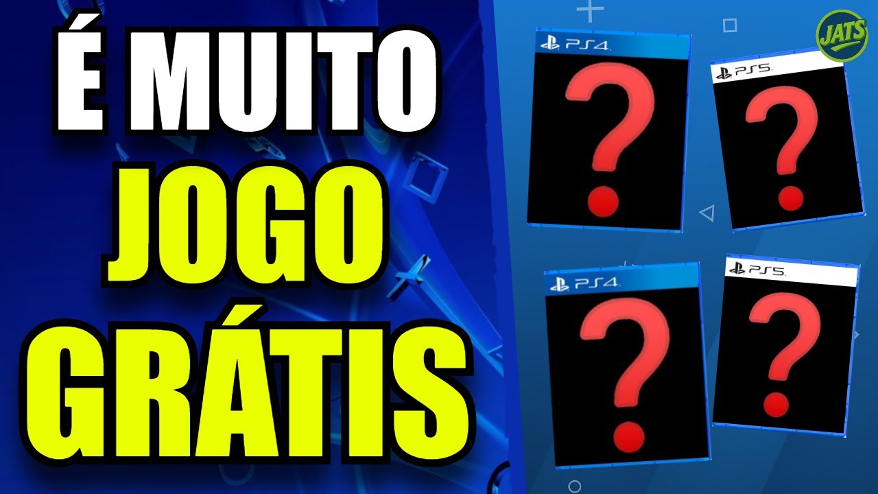 NOVOS JOGOS GR&Aacute;TIS NO PS4 E NO PS5 !!