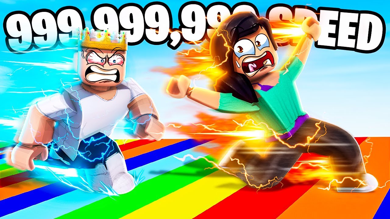 My GIRLFRIEND Has SONIC SPEED In ROBLOX