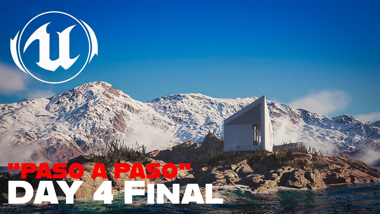 Resumen directo_Working #51 | Day 4 |  Modelando una Caba&ntilde;a 3ds Max-Unreal Engine Day 4 Final