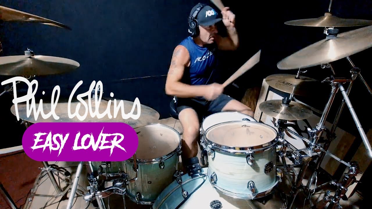 EASY LOVER - Phil Collins -  Drum Cover | Alex de Rizzo