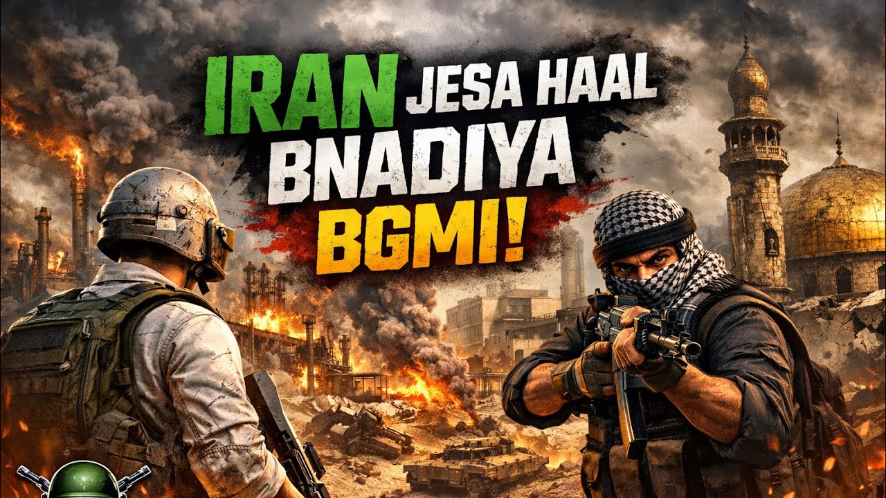 IRAN JESA HAAL BNADIYA 😱 BGMI ME TABAHI!